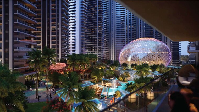 Exterior View, elan-the-emperor 5 Bedroom 5434 Sq.Ft. Apartment In Sector 106 Gurgaon 9986655