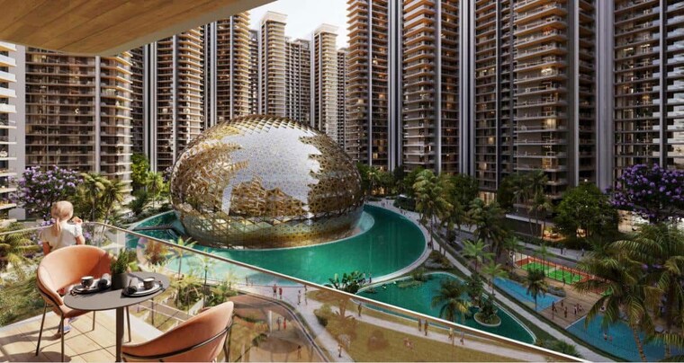Exterior View, elan-the-emperor 5 Bedroom 5891 Sq.Ft. Apartment In Sector 106 Gurgaon 9986683