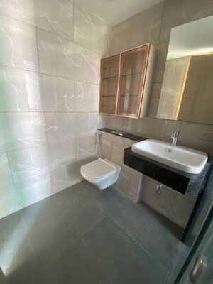 Bathroom in 4 BHK Apartment at Rustomjee Crown, Prabhadevi – for Rent