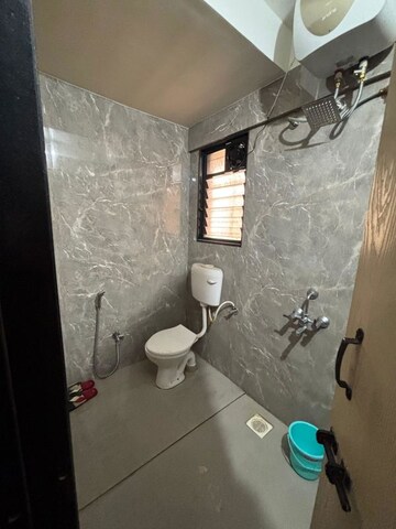 Bathroom in 2 BHK Apartment at Nandan Vatsalya Nagri, Kothrud – for Rent