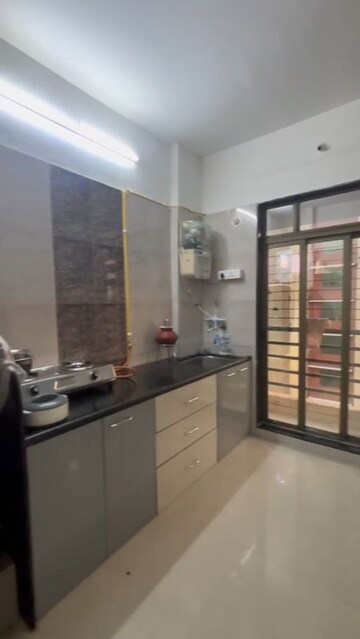 Kitchen in 1 RK Apartment at Abhay Sheetal Complex, Mira Road – for Sale