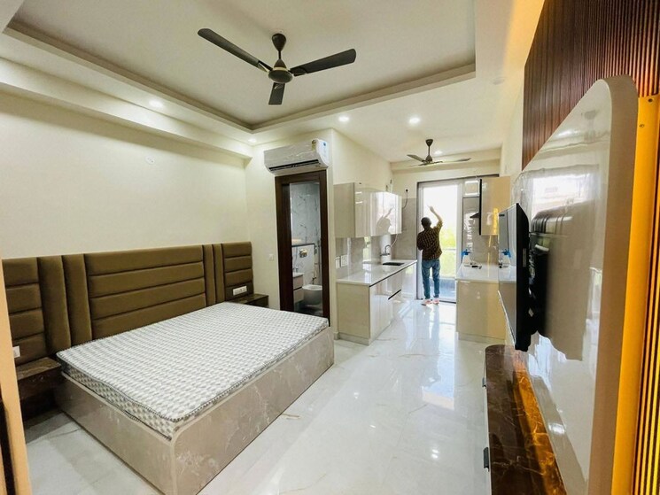 Bedroom, sukh-residency 1 Bedroom 856 Sq.Ft. Apartment In Sector 17 Gurgaon 9986741