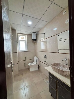 Attached Bathroom in 1 BHK Apartment at Sukh Residency, Sector 17 – for Rent