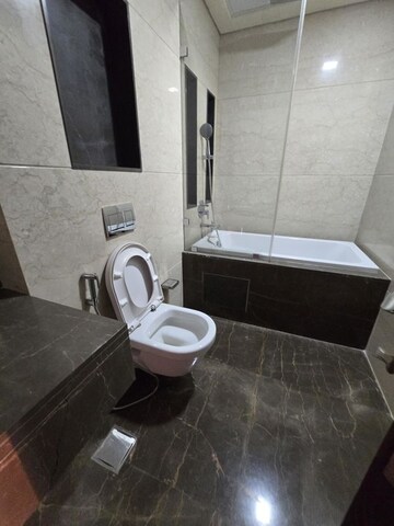 Bathroom in 3 BHK Apartment at Lokhandwala Minerva Mahalaxmi, Mahalaxmi – for Rent