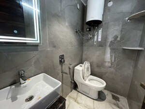 Bathroom in 2 BHK Builder Floor at Saket – for Rent