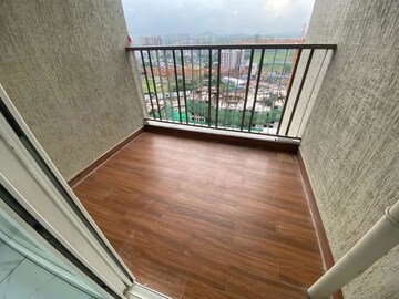 Balcony in 2 BHK Apartment at Rahul Downtown, Punawale – for Rent