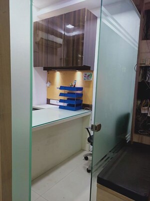 Bathroom in  Office Space at Real Tech Park, Vashi Sector 30a – for Rent