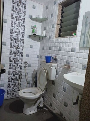 Bathroom in  Office Space at Real Tech Park, Vashi Sector 30a – for Rent