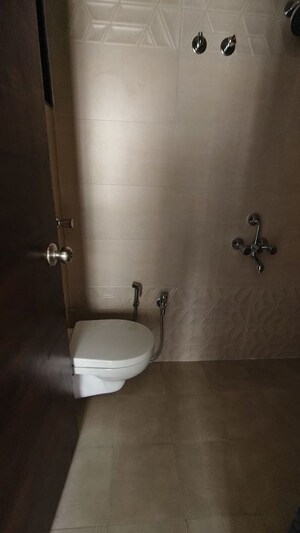 Bathroom in 1 BHK Apartment at DGS Sheetal Hira, Malad East – for Rent