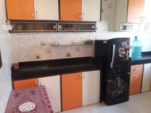 Kitchen in 1 BHK Apartment at Silver Valley CHS 1, Santacruz East – for Rent