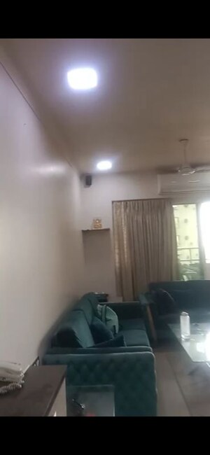 Living Room in 2.5 BHK Apartment at Rustomjee OZone, Goregaon West – for Rent
