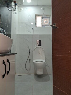 Bathroom in 3 BHK Apartment at Alekhya Marigold, Madhapur – for Rent
