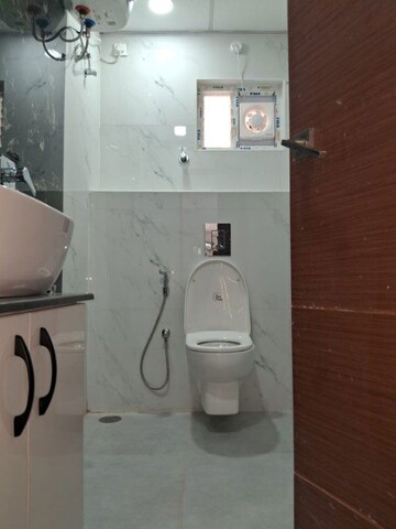 Bathroom in 3 BHK Apartment at Alekhya Marigold, Madhapur – for Rent