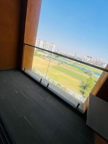 Balcony in 2 BHK Apartment at Snehmangal Infinity Cube, Punawale – for Rent