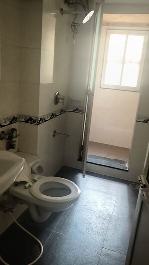 Bathroom in 2 BHK Apartment at DGS Sheetal Dharmaraj, Malad West – for Rent