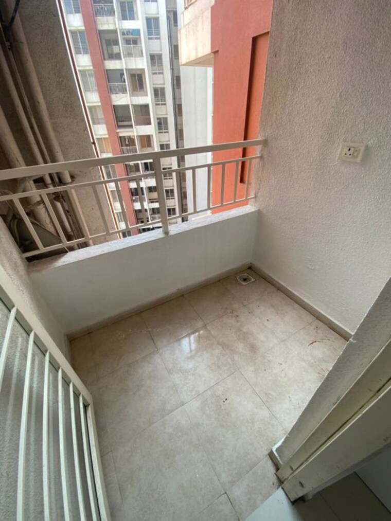 Balcony, vision-indramegh 2 Bedroom 1050 Sq.Ft. Apartment In Tathawade Pune 9986978