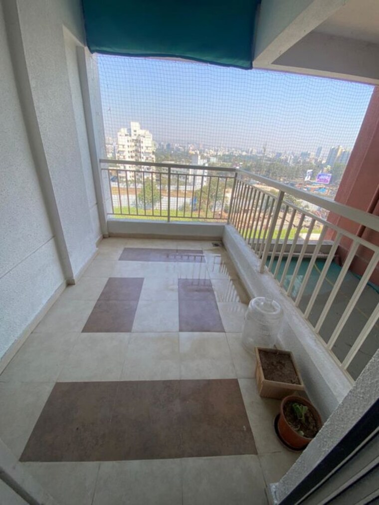 Balcony, vision-indramegh 2 Bedroom 1050 Sq.Ft. Apartment In Tathawade Pune 9986978