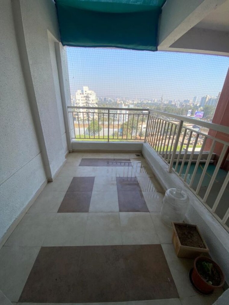 Balcony, vision-indramegh 2 Bedroom 1050 Sq.Ft. Apartment In Tathawade Pune 9986978