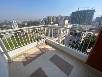 Balcony in 2 BHK Apartment at Vision Indramegh, Tathawade – for Rent