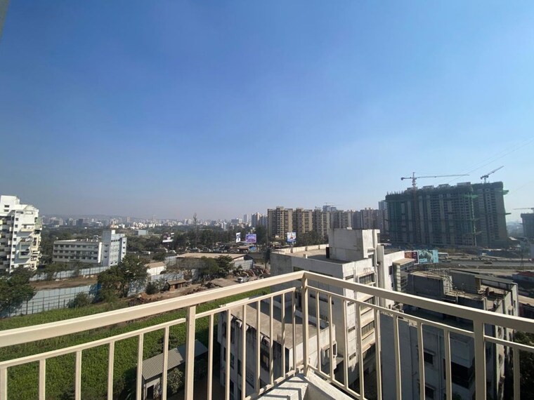 Balcony, vision-indramegh 2 Bedroom 1050 Sq.Ft. Apartment In Tathawade Pune 9986978