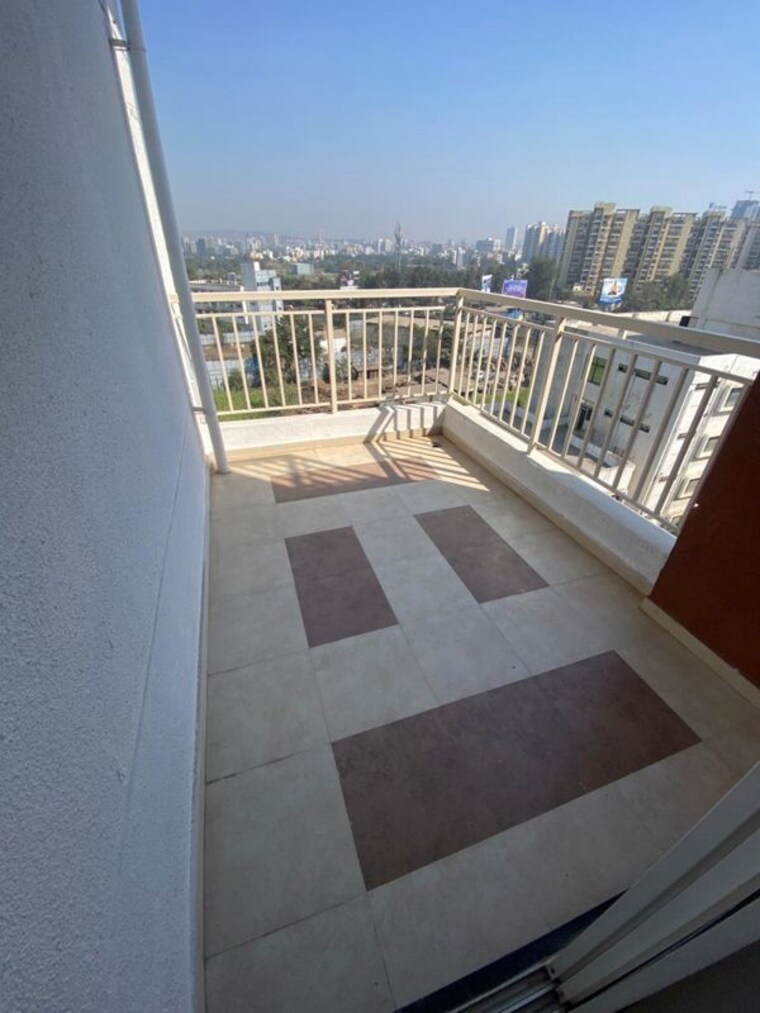 Balcony, vision-indramegh 2 Bedroom 1050 Sq.Ft. Apartment In Tathawade Pune 9986978