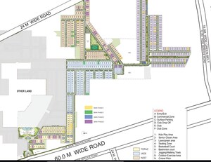 Staircase in 2.5 BHK Apartment at Smart World Gems, Sector 89 – for Sale