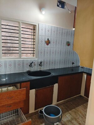 Kitchen in 1 BHK Builder Floor at Maruthi CHS BTM Layout, Btm Layout – for Rent