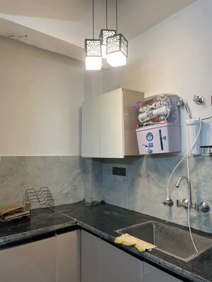 Kitchen in 1 BHK Apartment at Saket – for Rent