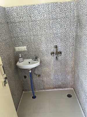 Bathroom in 1 BHK Apartment at Breez Global Heights, Sohna Sector 33 – for Rent