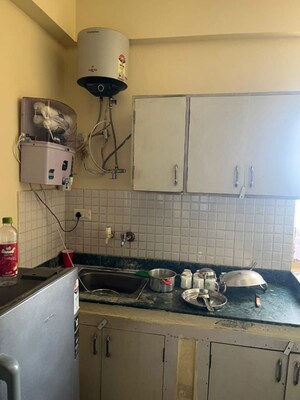 Kitchen in 1 BHK Apartment at Breez Global Heights, Sohna Sector 33 – for Rent