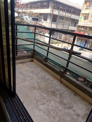 Balcony in 1 BHK Apartment at MAAD Nakoda Heights, Nalasopara West – for Rent