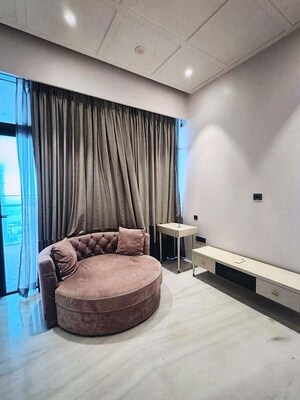 Living Room in 4 BHK Apartment at Omkar 1973, Worli – for Rent