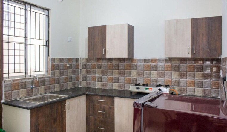 Kitchen, isha-misty-green 2 Bedroom 1200 Sq.Ft. Apartment In Whitefield Bangalore 9987081