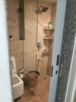 Bathroom in 2 BHK Apartment at Kanakia Silicon Valley, Powai – for Rent