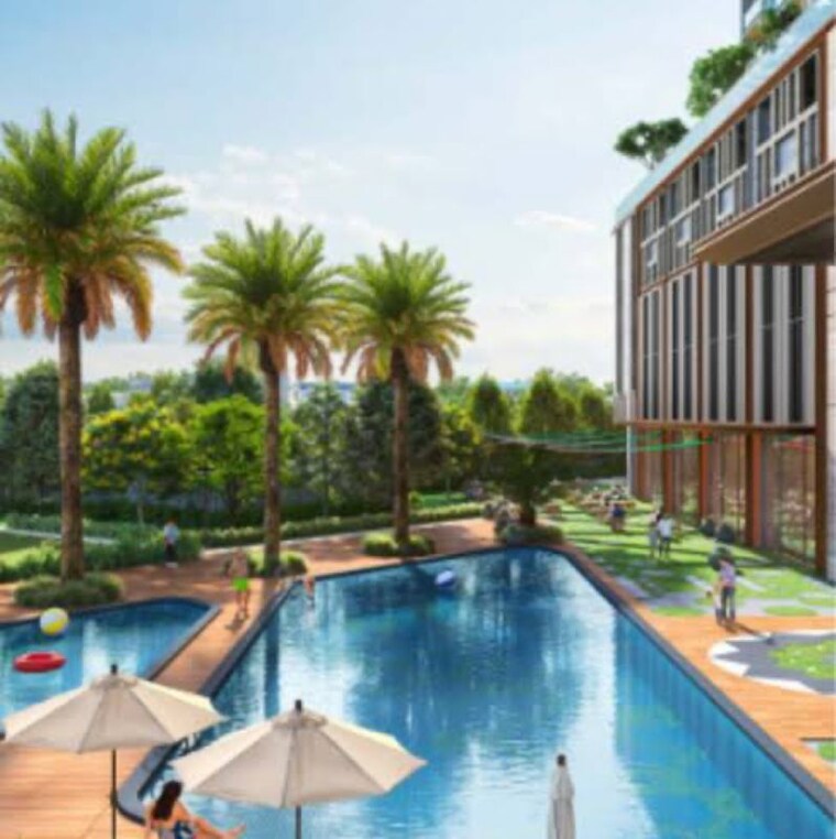 Swimming Pool, satya-levante-residences 3 Bedroom 2180 Sq.Ft. Apartment In Daulatabad Industrial Area Gurgaon 9987105