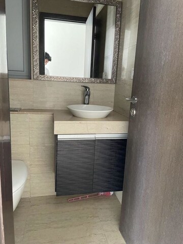 Bathroom in 3 BHK Apartment at Oberoi Exquisite Goregaon, Goregaon East – for Rent