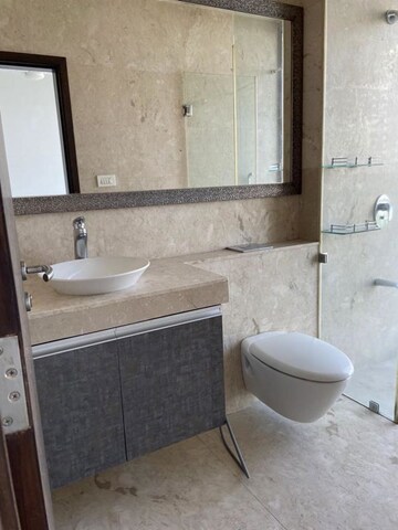 Bathroom in 3 BHK Apartment at Oberoi Exquisite Goregaon, Goregaon East – for Rent