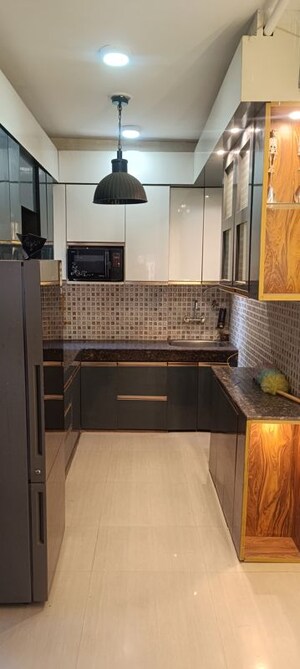 Kitchen in 3 BHK Apartment at A R Reflections, Raj Nagar Extension – for Sale