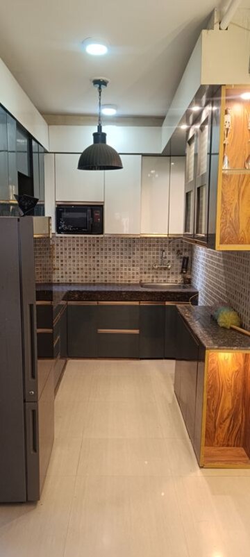 Kitchen in 3 BHK Apartment at A R Reflections, Raj Nagar Extension – for Sale