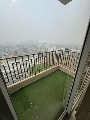 Balcony in 2 BHK Apartment at Signature Global Orchard Avenue, Sector 93 – for Rent