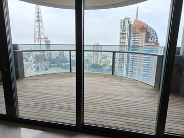 Balcony in 5 BHK Apartment at Omkar 1973, Worli – for Rent