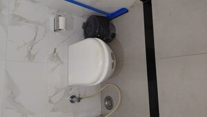 Bathroom in 1 BHK Apartment at Yashodham Complex, Goregaon East – for Sale