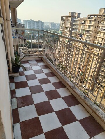 Balcony in 2 BHK Apartment at Shree Vardhman Green Court, Sector 90 – for Rent