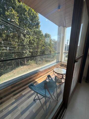 Balcony in 3 BHK Builder Floor at Aamwala – for Rent