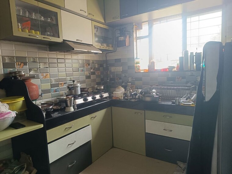 Kitchen, nisarg-renuka-akruti 1 Bedroom 550 Sq.Ft. Apartment In Wakad Pune 9987213