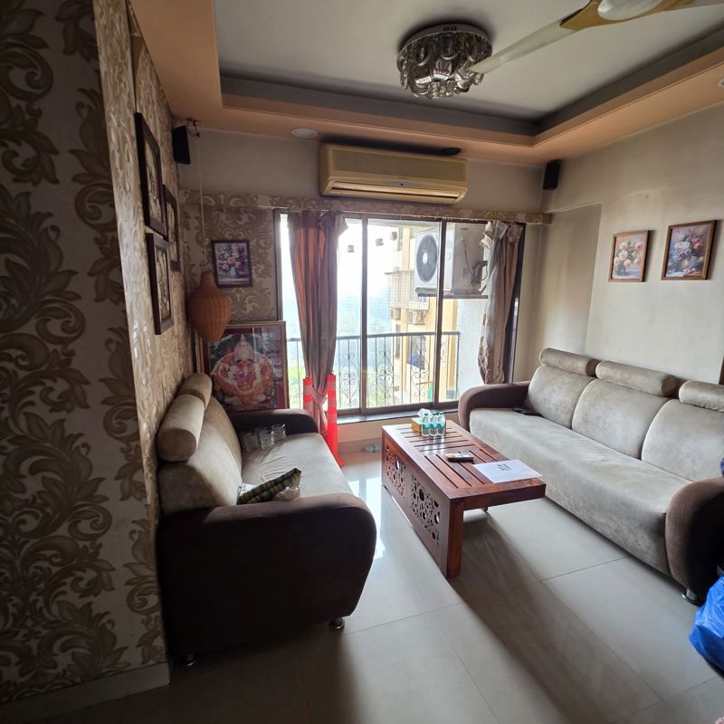2 BHK Apartment For Rent in Sheth Heights