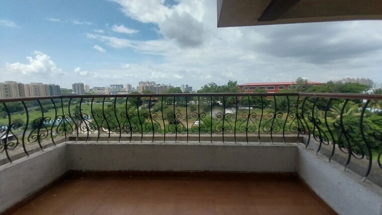 Balcony, purple-cloud-9 2 Bedroom 1100 Sq.Ft. Apartment In Nibm Annexe Pune 9987100