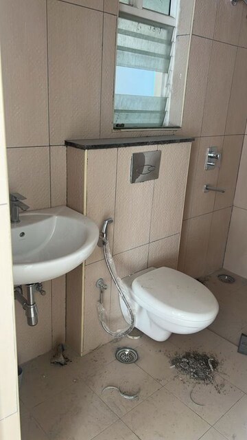 Bathroom in 2 BHK Apartment at Mahaveer Celesse, Hunasamaranahalli – for Rent