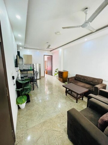 Living Room in 2 BHK Apartment at Saket – for Rent