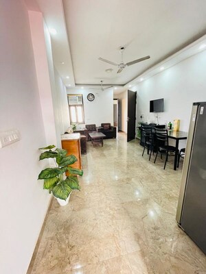 Living Room in 2 BHK Apartment at Saket – for Rent